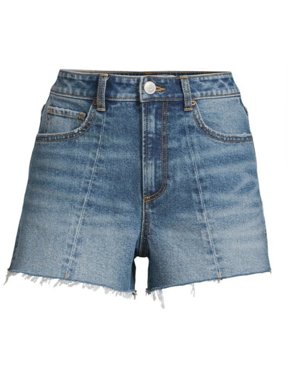 No Boundaries Seamed High Rise Denim Shorts Size 13 NEW with TAGS